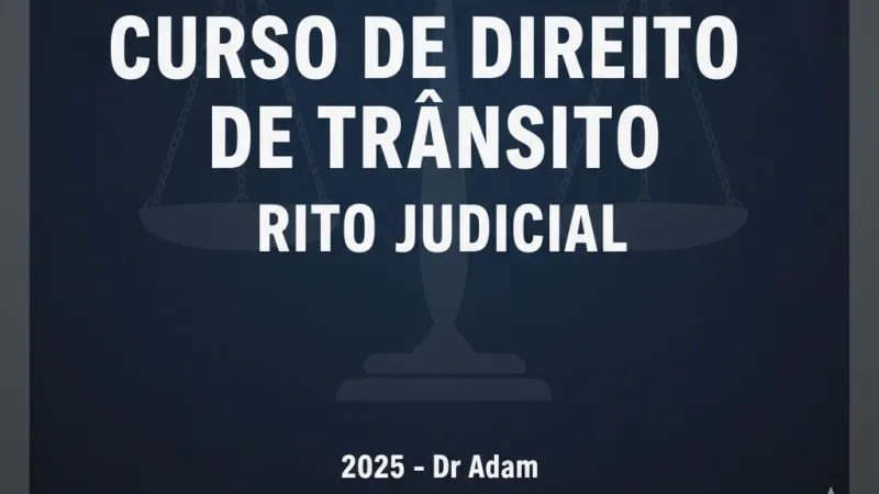 Curso de Direito de Trânsito Judicial